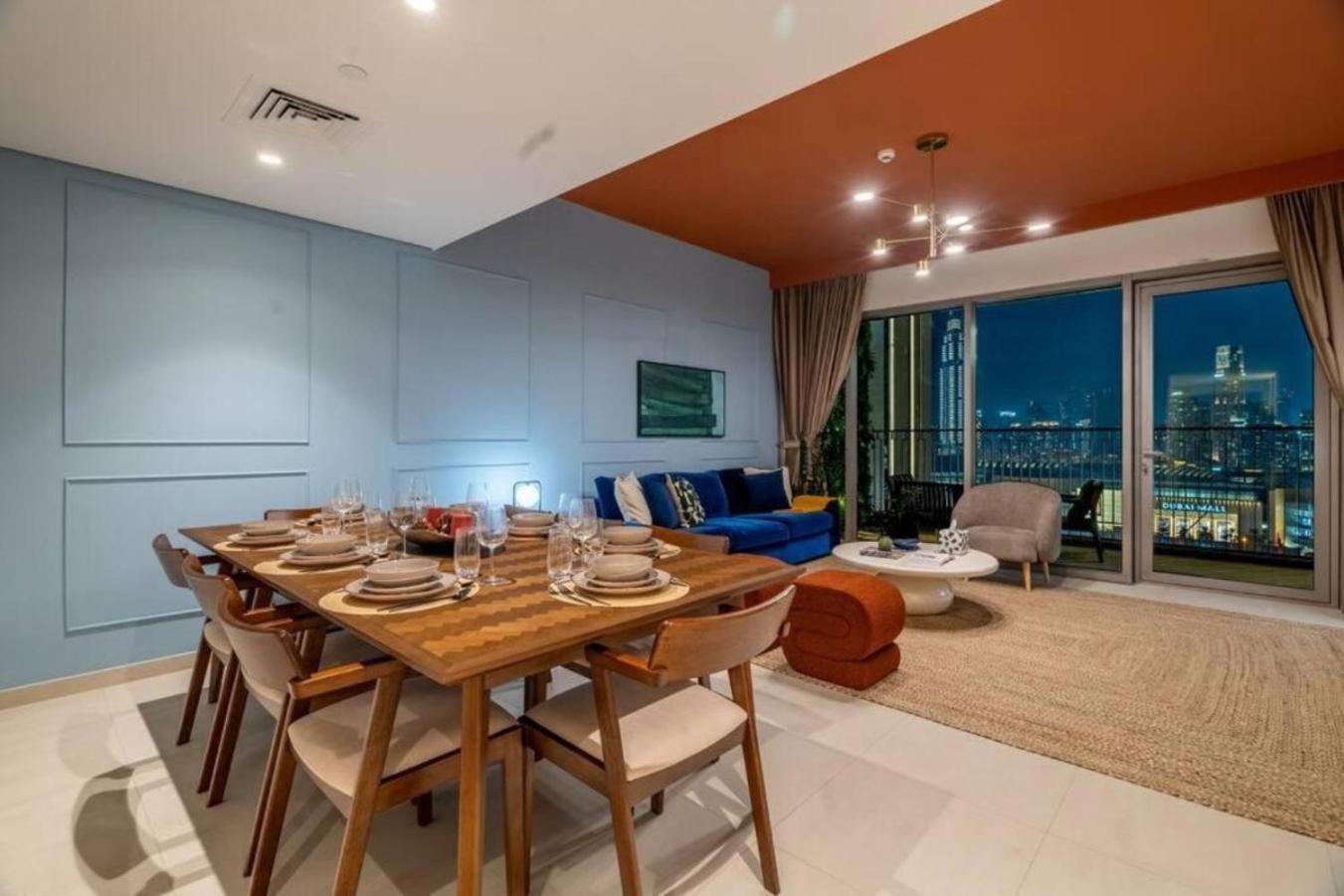 अपार्टमेंट Chic & Luxurious With Burj Khalifa View