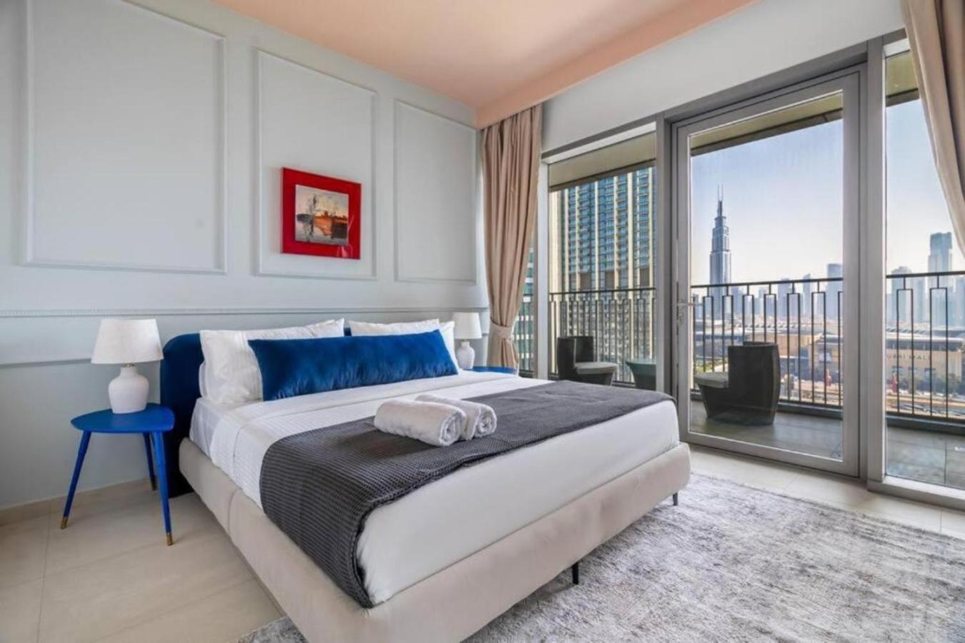 अपार्टमेंट Chic & Luxurious With Burj Khalifa View *
